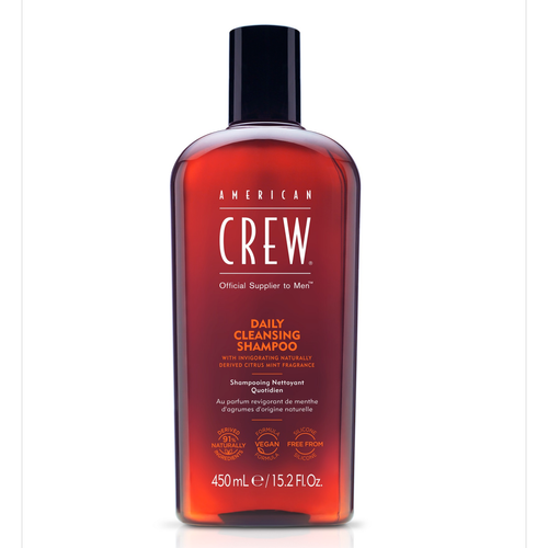 American Crew - Shampoing DAILY CLEANSING - Agrumes et Menthe 450 ml - Shampoing homme