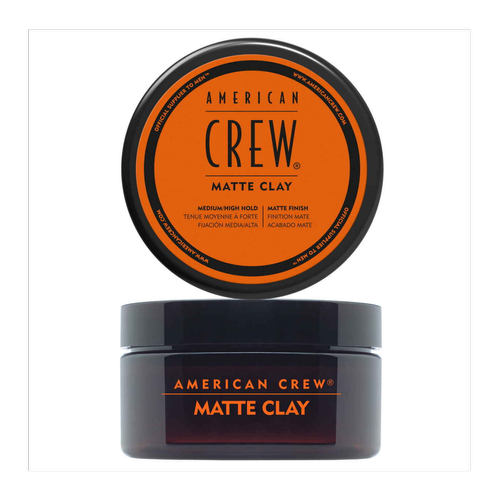 American Crew - Matte Clay? Cire Cheveux Homme Fixation Moyenne A Forte & Fini Mat Et Soyeux - Cosmetique american crew