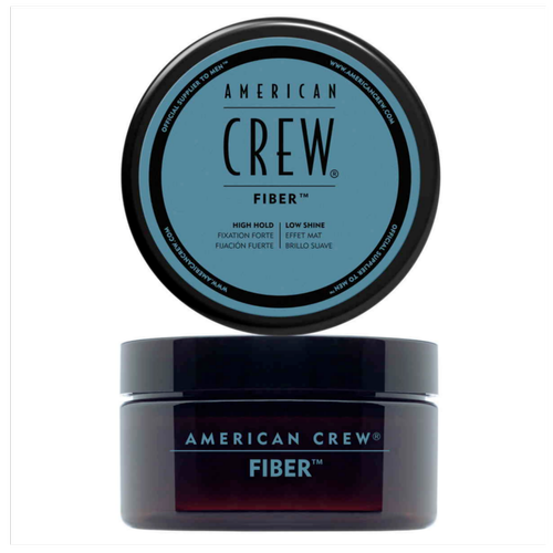 American Crew - Cire Cheveux Homme Fixation Forte & Effet Mat Fiber™ - Produit coiffant homme