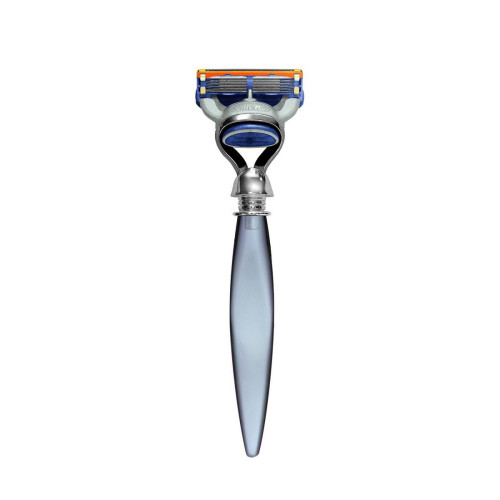E Shave - Rasoir Moderne Bleu - Lames Fusion® 5 Lames - Rasoirs Homme
