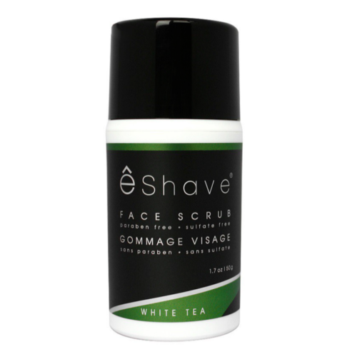 E Shave - Face Scrub - Exfoliant Visage Thé Blanc - Soin visage homme sans paraben