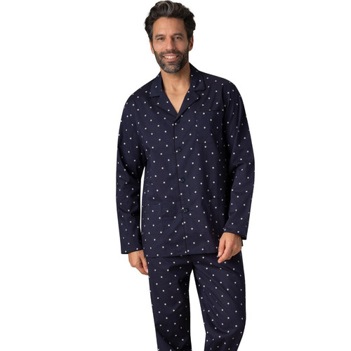 Eminence - Pyjama long ouvert homme Chaine & Trame - Eminence