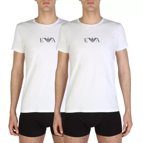 Emporio Armani Underwear - PACK 2 TEE SHIRTS COL ROND - Manches Courtes Moulant-Emporio Armani - Promotions Mode HOMME