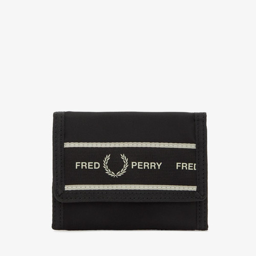 Fred Perry - Portefeuille velcro avec bande graphique - Petite Maroquinerie Homme