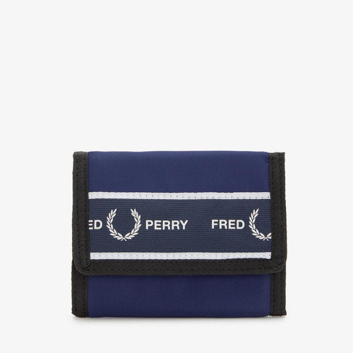 Fred Perry - Portefeuille velcro avec bande graphique - Maroquinerie homme