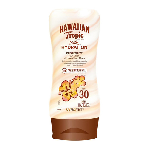 Hawaiian Tropic - Lotion Solaire Visage 12h D'hydratation - Spf 30 - SOINS VISAGE HOMME