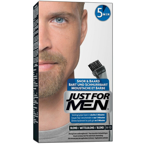 Just For Men - Coloration Barbe Blond - Couleur Naturelle - Coloration Cheveux/ Barbe HOMME Just For Men