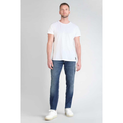 Le Temps des Cerises - Jeans ajusté BLUE JOGG 700/11, longueur 34 bleu en coton Aiden - Promotions Mode HOMME