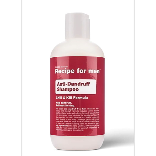Recipe For Men - Shampooing Anti-Pelliculaire - Purifie Le Cuir Chevelu - Cosmetique recipe for men