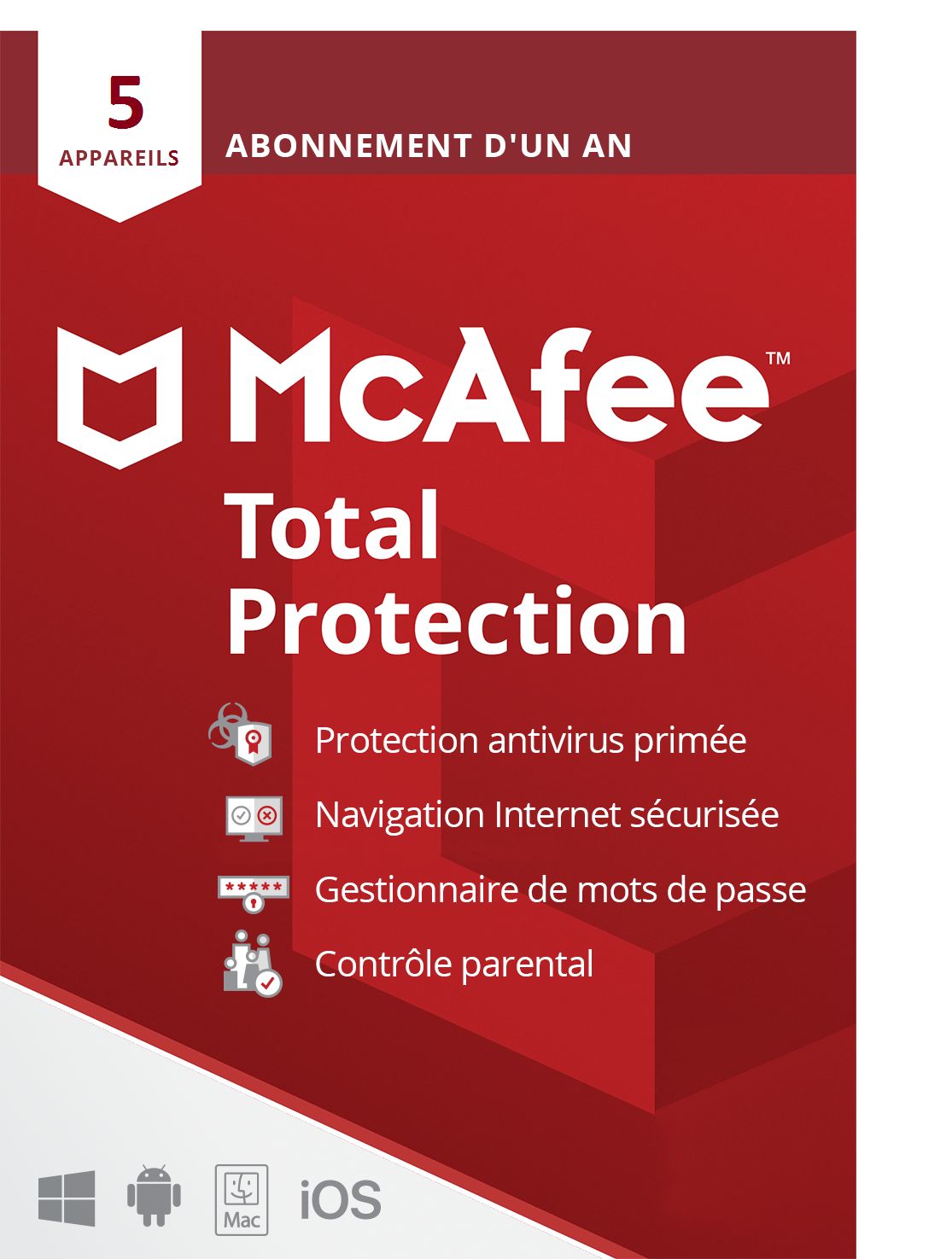 Total Protection 2022 - 1 an - 5 postes