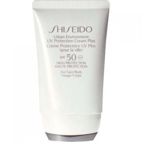 Shiseido - Crème Protectrice UV Plus SPF 50+ - spéciale vie urbaine - Crème Solaire Visage HOMME Shiseido