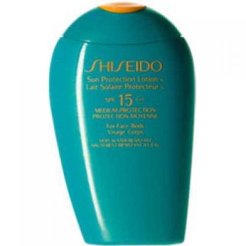 Shiseido - LAIT SOLAIRE PROTECTEUR SPF15 - Creme solaire visage homme