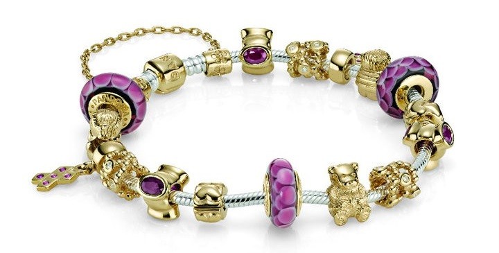 bracelet-argent-perles-or-rose-1