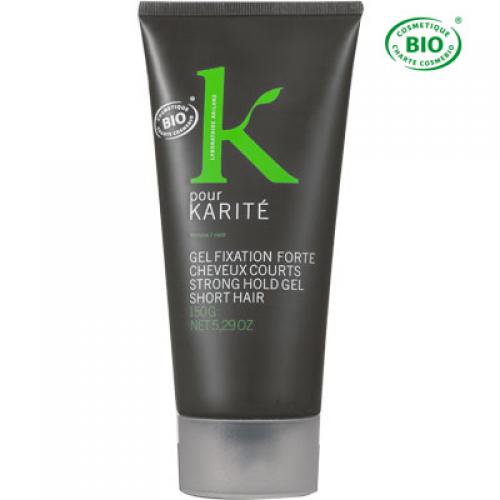 K Pour Karite - GEL FIXATION FORTE - SOLUTION Cheveux Rebelles Homme