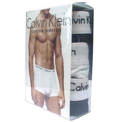 Coton Stretch 3 Pack Boxer Brief Coton Calvin Klein pour homme en coloris Blanc Homme Vêtements Sous-vêtements Boxers 