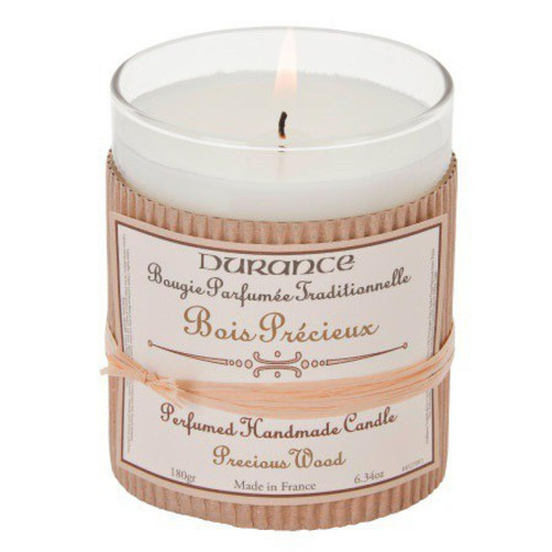 Durance - Bougie Traditionnelle DURANCE Parfum Bois Précieux SWANN - Parfums d'Ambiance et Bougies Parfumées