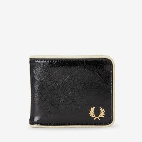 Fred Perry - Porte-cartes Authentic - Siglé Noir - Maroquinerie fred perry homme