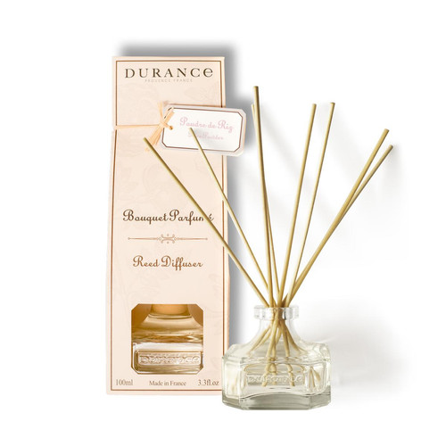 Durance - Bouquet parfumé Poudre de Riz - Parfums d'Ambiance et Bougies Parfumées