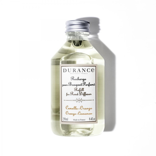 Durance - Recharge pour bouquet parfumé Cannelle Orange - Parfums d'Ambiance et Bougies Parfumées