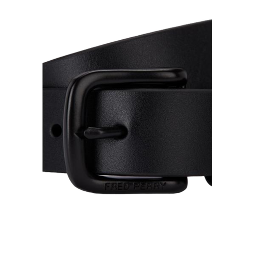 Fred Perry - Ceinture Homme en Cuir Noire - Promotions Fred Perry