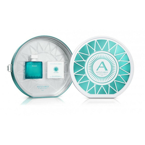 Azzaro Parfums - Coffret Eau de Toilette + Lentilles - Azzaro Chrome Aqua - Cyber Monday Mencorner