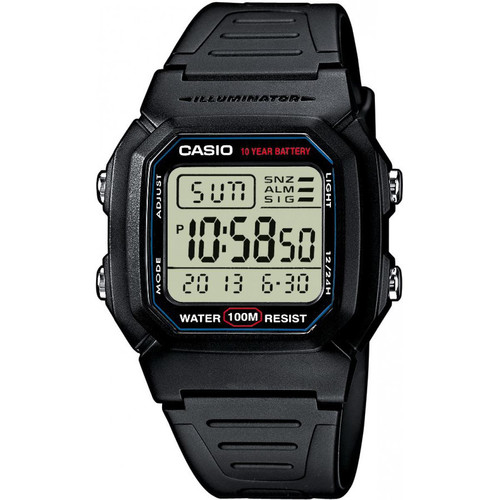 Casio - Montre Homme W-800H-1AVES Casio Collection - Montre digitale homme