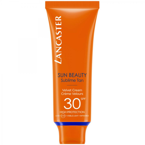 Lancaster Solaires - Crème Bronzage Lumineux SPF 30 Sun Beauty - Creme solaire visage homme