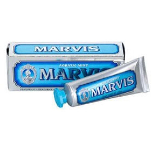 Marvis - Dentifrice Menthe Aquatique - Soin levres dents blanches homme
