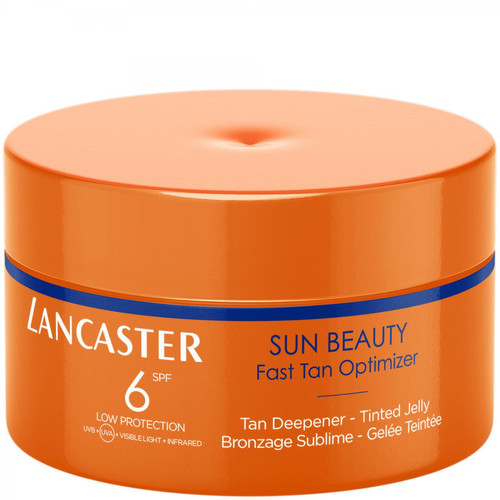 Lancaster Solaires - GELÉE TEINTÉE FONDANTE BRONZAGE INTENSIF TEINTÉ SPF6 SUN BEAUTY - Faible (SPF<15) - Creme solaire visage homme