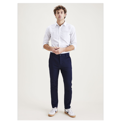 Dockers - Pantalon chino skinny Original bleu marine - Mode homme