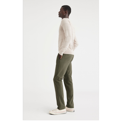 Dockers - Pantalon chino slim California vert olive - Mode homme