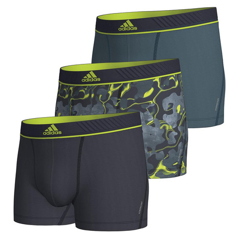 Adidas Underwear - Lot de 3 boxers homme Active Micro Flex Eco Adidas - Sous vetement homme