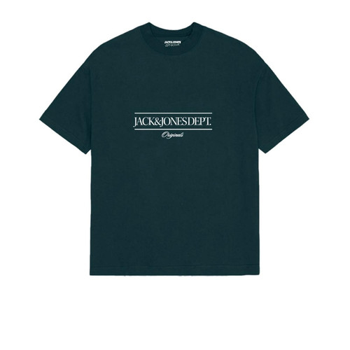 Jack & Jones - T-shirt double col turquoise - T shirt polo homme