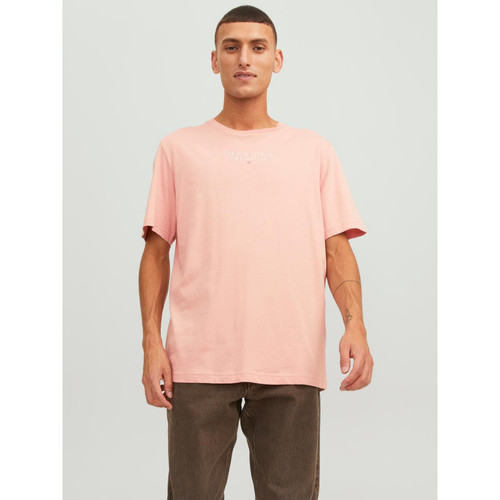 Jack & Jones - T-shirt manches courtes rose - Mode homme