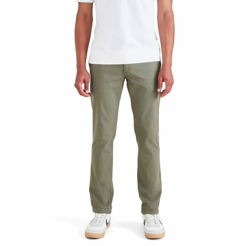 Dockers - Pantalon chino skinny California vert - Mode homme
