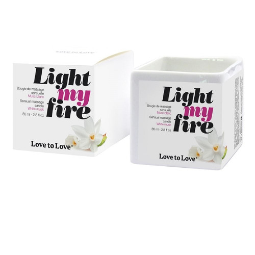Love to Love - Light My Fire - Musc Blanc - Boutique de Noël: idées cadeaux