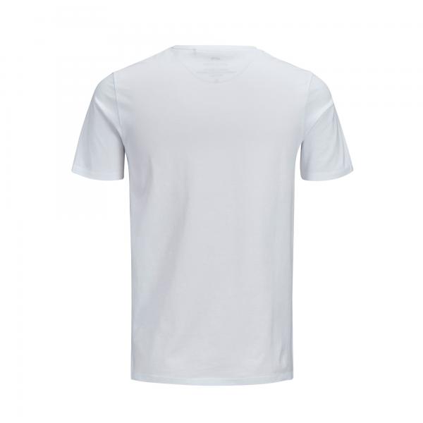 T-shirt Standard Fit Col rond Manches courtes Blanc en coton Tate