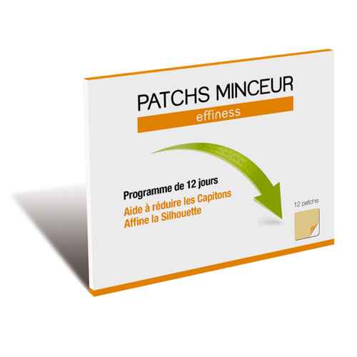 Nutri-expert - Patchs Minceur Effiness - SOINS CORPS HOMME