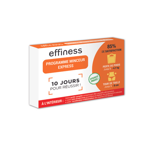 Nutri-expert - Programme Minceur Express 10 Effiness - SOINS CORPS HOMME