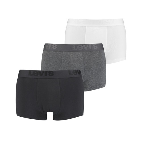 Levi's Underwear - Lot de 3 boxers ceinture elastique - Boxer homme noir