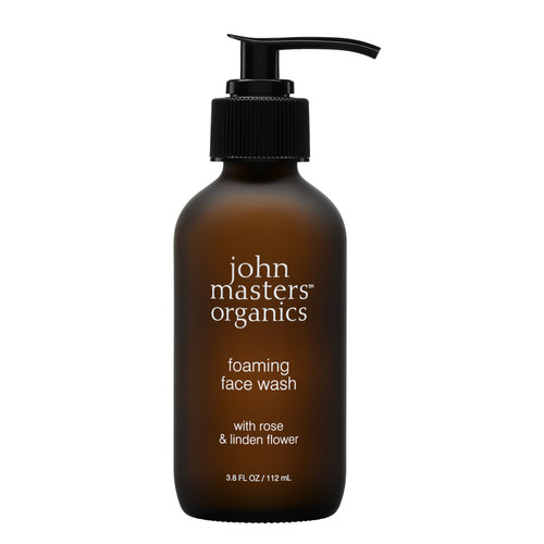John Masters Organics - Mousse Nettoyante A La Rose & Au Tilleul - Gel nettoyant visage homme
