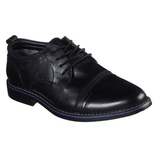 Skechers - Derbies homme BREGMAN - SELONE noir - Chaussures skechers