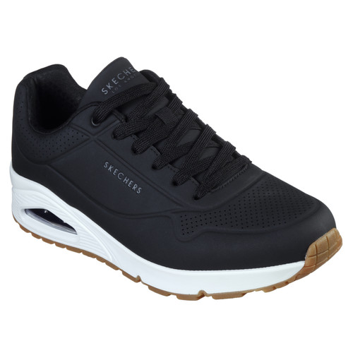 Skechers - Baskets homme UNO - STAND ON AIR noir - Chaussures skechers