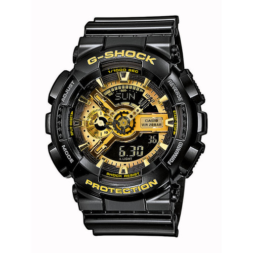 Casio - Montre Homme GA-110GB-1AER G-Shock - Montre chronographe homme
