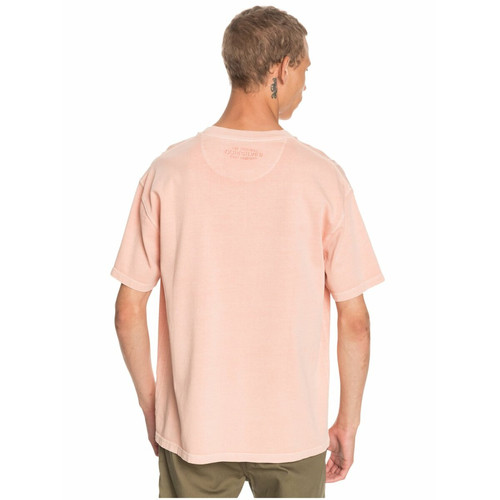 T-shirt manches courtes rose clair en coton