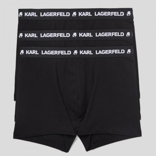 Lot de 3 boxers logotes coton Karl Lagerfeld