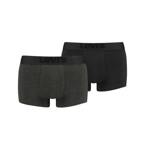 Levi's Underwear - Lot de 2 boxers ceinture elastique - Boxer homme noir