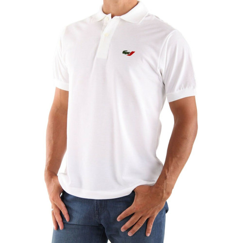 Air France - POLO HOMME LACOSTE AIR FRANCE - T shirt blanc homme