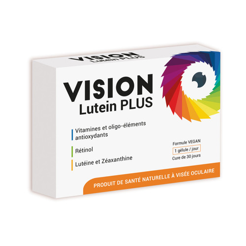 Vision Plus "Pour Lutter Contre La Fatigue Visuelle" - 30 gélules végétales NUTRIEXPERT
