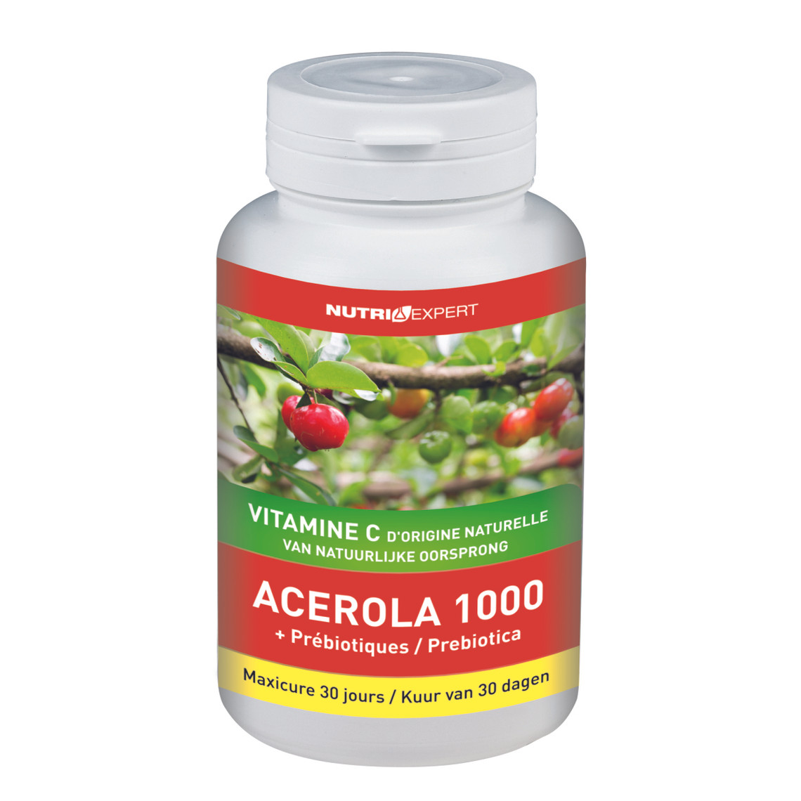 Vitamine C Acerola 1000 - Booste Immunité - 60 comprimés